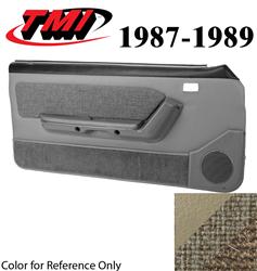 TMI Interior Door Panels for 1987-1989 MUSTANG - 10-73117-973-74-906