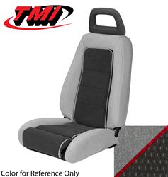 TMI Articulated Sport Performance Seat Upholstery for 1985-1986 MUSTANG - 43-75624-561-613-57W