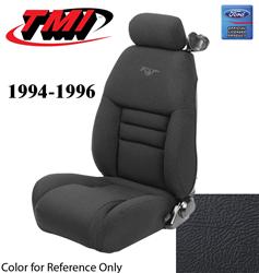 TMI GT Sport Seat Upholstery for 1994-1996 MUSTANG - 43-76624-L958-PONY