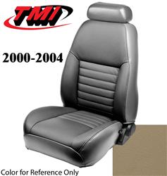 TMI GT Sport Seat Upholstery for 2000-2004 MUSTANG - 43-77320-7221