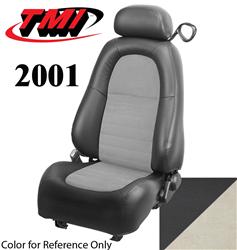 TMI Sport Seat Upholstery for 2001 MUSTANG - 43-76521-L741-7088