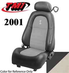 TMI Sport Seat Upholstery for 2001 MUSTANG - 43-77521-L741-7088-A