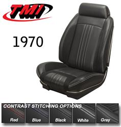 TMI Sport R Seat Upholstery for 1970 CHEVELLE - 46-82020-2295-99-RS