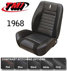 TMI Deluxe Sport R Seat Upholstery for 1968 CAMARO - 46-80015-2295-99-BS
