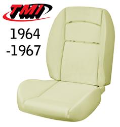 TMI Sport R/II Molded Seat Foam for 1964-1967 MUSTANG - 43-70885