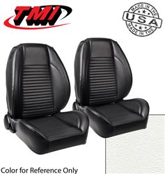 TMI Pro-Series Low Back Ivory/bright White Vinyl Seat 47-8001-2305