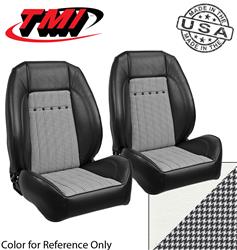 TMI Pro-Series Low Back Ivory/bright White Vinyl Seat 47-8006-2305-9440