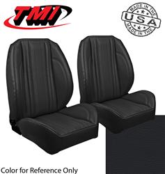 TMI Pro-Series Low Back Black Vinyl Seat 47-8019-2295