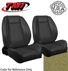 TMI Pro-Series Low Back Granada Gold Vinyl Seat 47-8020-3025