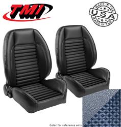 TMI Pro-Series Low Back Blue Vinyl Seat 47-7001-2287-2946