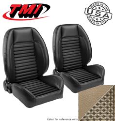TMI Pro-Series Low Back Parchment Vinyl Seat 47-7001-2613-2945