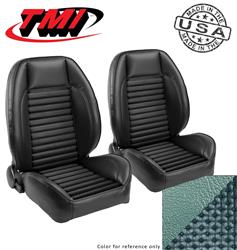 TMI Pro-Series Low Back Turquoise Vinyl Seat 47-7001-2929-2951