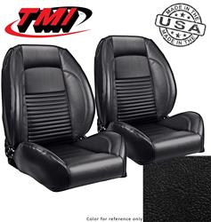 TMI Pro-Series Low Back Black Vinyl Seat 47-7002-958