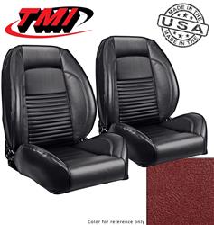 TMI Pro-Series Low Back Red Vinyl Seat 47-7002-2920