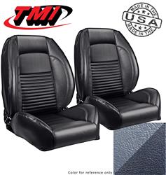 TMI Pro-Series Low Back Blue Vinyl Seat 47-7002-2287-2505