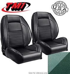 TMI Pro-Series Low Back Turquoise Vinyl Seat 47-7002-2929-3097