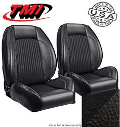 TMI Pro-Series Low Back Black Vinyl Seat 47-7003-958-3437