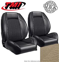TMI Pro-Series Low Back Parchment Vinyl Seat 47-7003-3096-3443