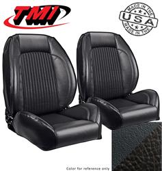 TMI Pro-Series Low Back Black Vinyl Seat 47-7004-3722-3437