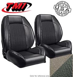 TMI Pro-Series Low Back Ivy Gold Vinyl Seat 47-7004-3625-3531
