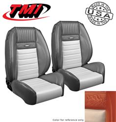 TMI Pro-Series Low Back Emberglo/parchment Vinyl Seat 47-7011-2921-2613