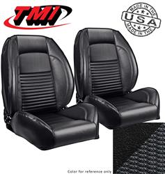 TMI Pro-Series Low Back Black Vinyl Seat 47-7012-958-801