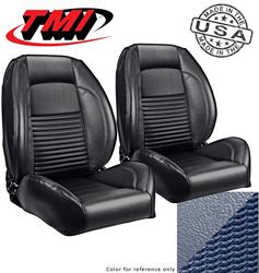 TMI Pro-Series Low Back Blue Vinyl Seat 47-7012-2287-819
