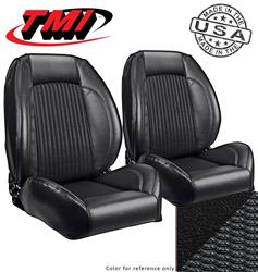TMI Pro-Series Low Back Black Vinyl Seat 47-7013-958-801
