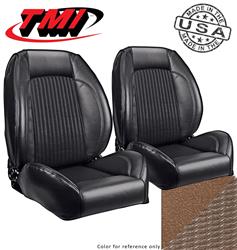 TMI Pro-Series Low Back Saddle Vinyl Seat 47-7013-3099-816