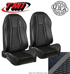 TMI Pro-Series High Back Black Vinyl Seat 47-7121-3722-801-11