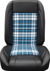 TMI Pro-Classic Sport Series Charcoal Black Vinyl Bucket Seat 47-9700-6525-3415-WS