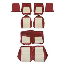TMI Deluxe Pony Seat Upholstery for 1964-1966 MUSTANG - 43-70125-2920-2290