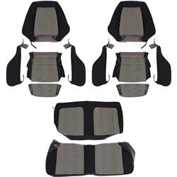 TMI Deluxe Seat Upholstery for 1979-1982 MUSTANG - 43-75929-958-51R-9140