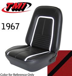 TMI Deluxe Seat Upholstery for 1967 CAMARO - 43-80127-3048-1S