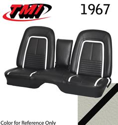TMI Deluxe Seat Upholstery for 1967 CAMARO - 43-80427-3047-1S
