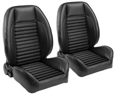 TMI Pro-Series Low Back Black Vinyl Seat 47-7000-958