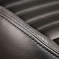 TMI Pro-Series Sport Deluxe Split Back Charcoal Black Vinyl Bench Seat 47-9875-6525-BKS