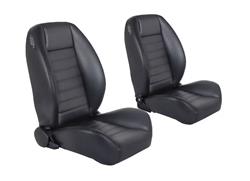 TMI Cruiser Series Low Back Black Vinyl Bucket Seat 47-9251-2295-BKS