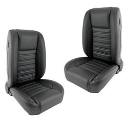 TMI Pro-Trans-Am Black Vinyl Bucket Seat 47-9410-6525-BKS
