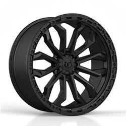 TIS Wheels 556 Satin Black Wheels 22x10