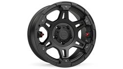 TeraFlex Nomad Off-Road Deluxe Metallic Satin Black Wheels 17x8.5