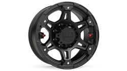 TeraFlex Nomad Off-Road Deluxe Metallic Satin Black Wheels 17x8.5