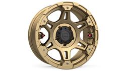 TeraFlex Nomad Off-Road Deluxe Metallic Satin Bronze Wheels 17x8.5