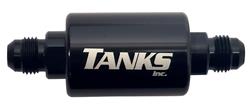 Tanks Inc. 35 Microns Fuel Filter with -6 AN Inlet Size FF-35