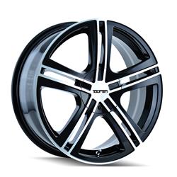 Touren TR62 Hypersilver Wheels with Machined Face and Lip 17x7