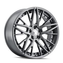 Touren TR92 Gloss Graphite Wheels with Machined Face 22x9