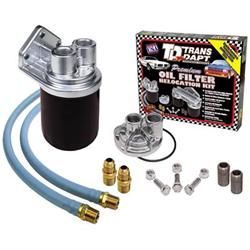 Trans-Dapt Performance Remote Oil Filter Relocation Kits