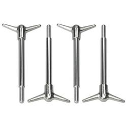 Trans-Dapt Performance Chrome Valve Cover Bolts 4138