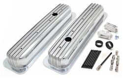 Trans-Dapt Performance Finned Aluminum Valve Covers 6607