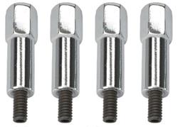 Trans-Dapt Performance Chrome Hex Head Valve Cover Fasteners 9329